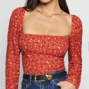 Reformation Demi Top (Size 6)